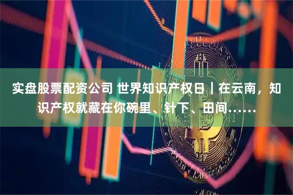 实盘股票配资公司 世界知识产权日｜在云南，知识产权就藏在你碗里、针下、田间……